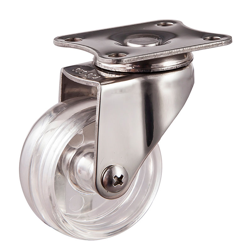 SUS304 Light Duty Casters With PC Wheels