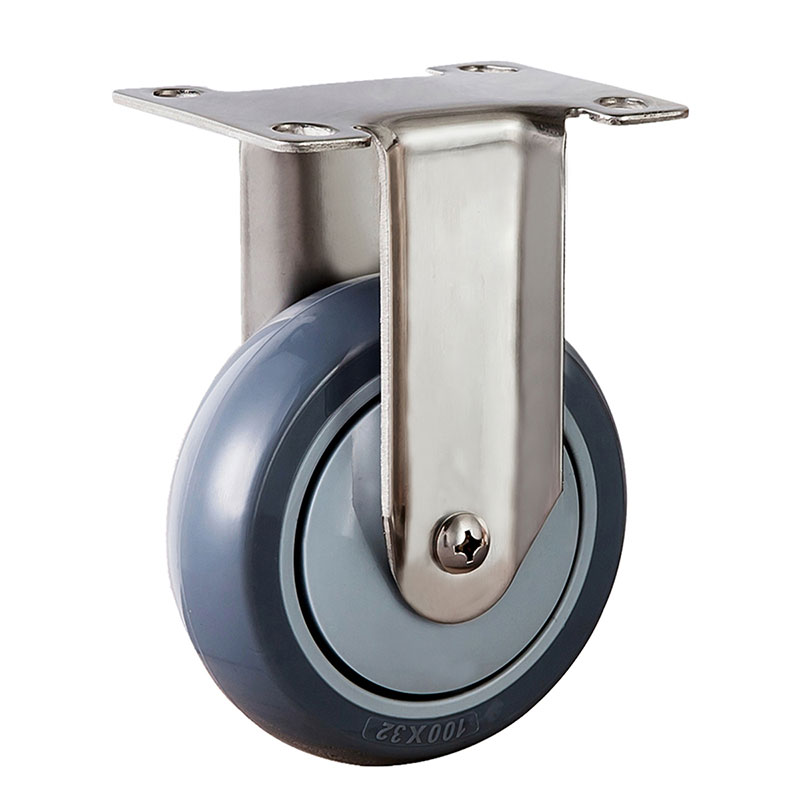 SUS304 Medium Duty Casters PU Medical
