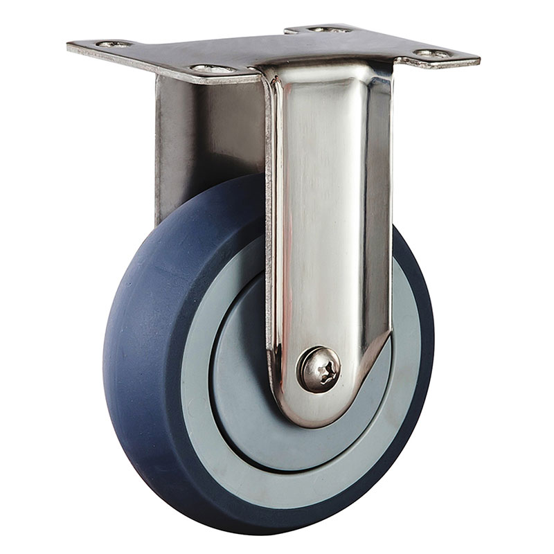 SUS304 Medium Duty Casters TPR Medical