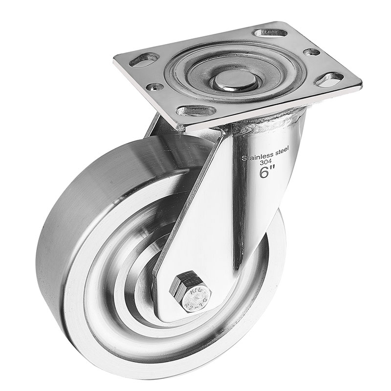 SUS304 Heavy Duty Caster Stainless Wheel