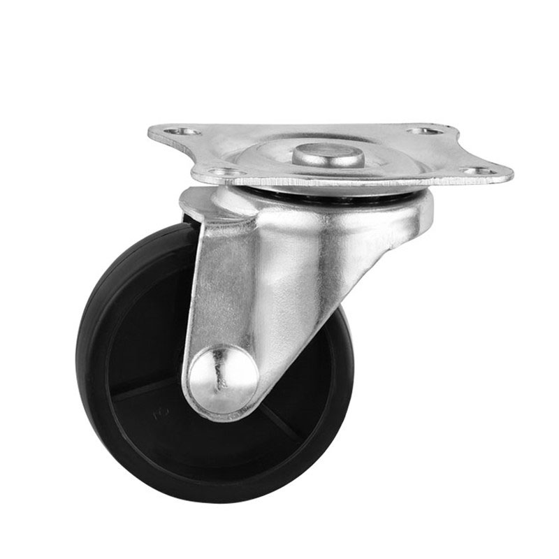 Light Duty Casters Black PP Wheels