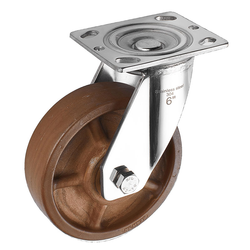 SUS304 Heavy Casters High Temperature