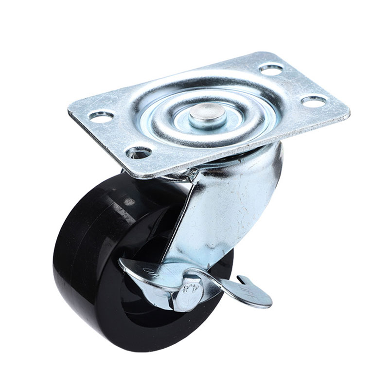General Duty Black PP Casters Wheels