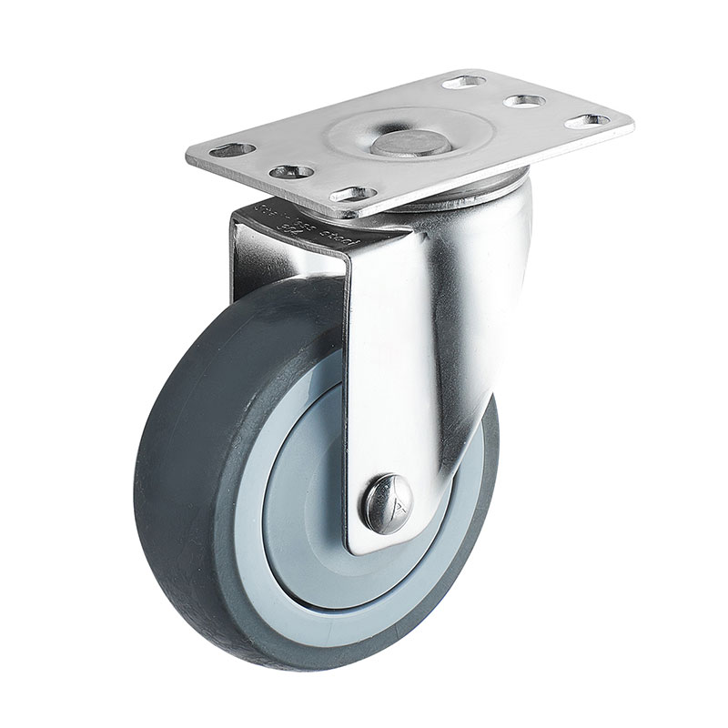 SUS304 Medium Duty Casters TPR Industrial