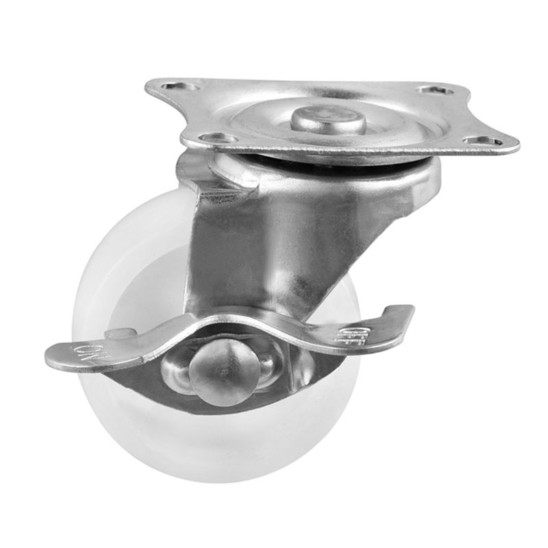 Light Duty Casters White Polypropylene