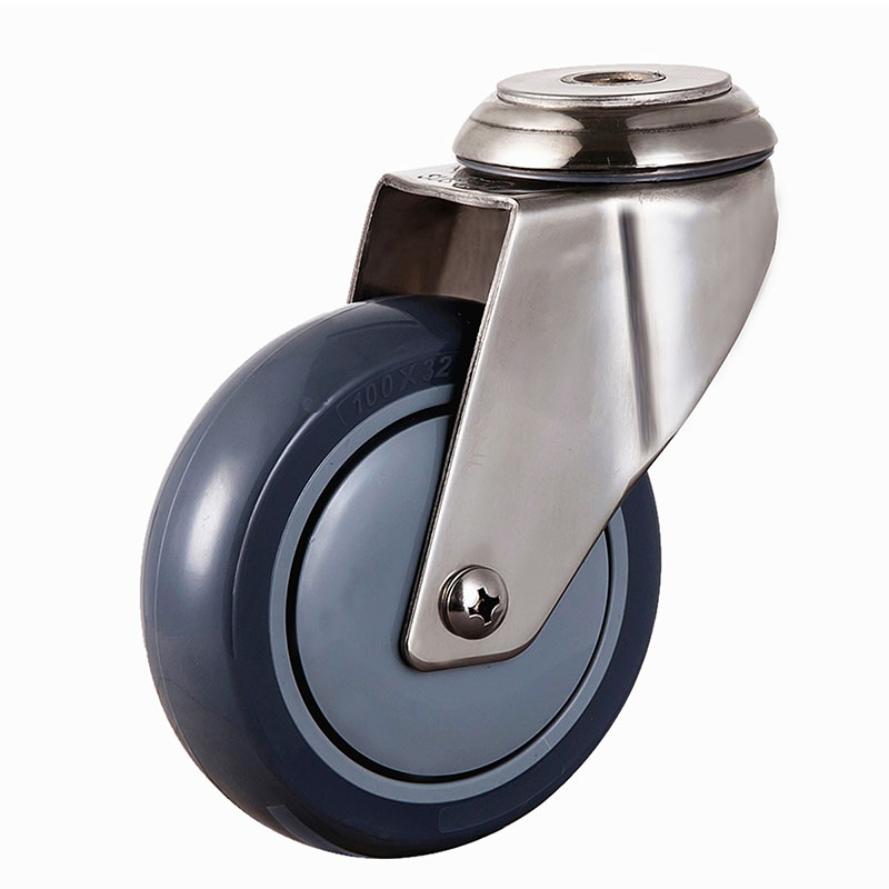 SUS304 Medium Duty Casters PU Medical