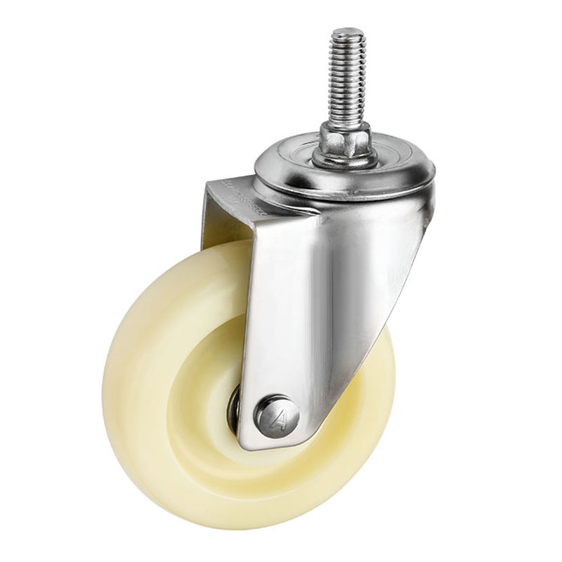 SUS304 Medium Duty Casters Nylon Industrial