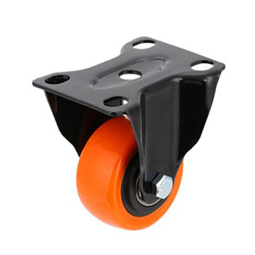 Light Duty Casters Orange PU Wheels