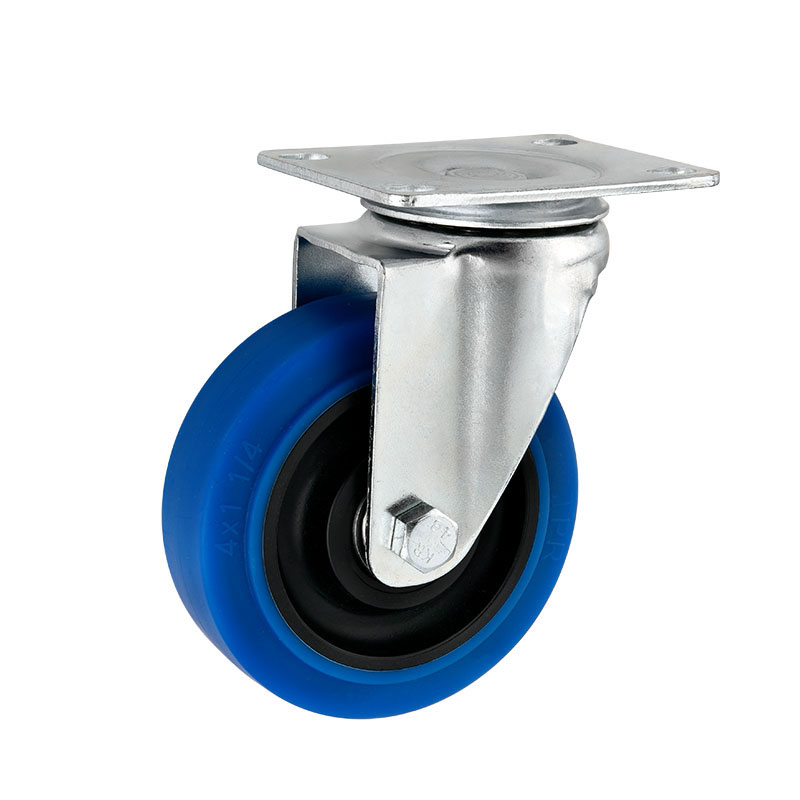 Medium Duty Casters Performa TPR Blue