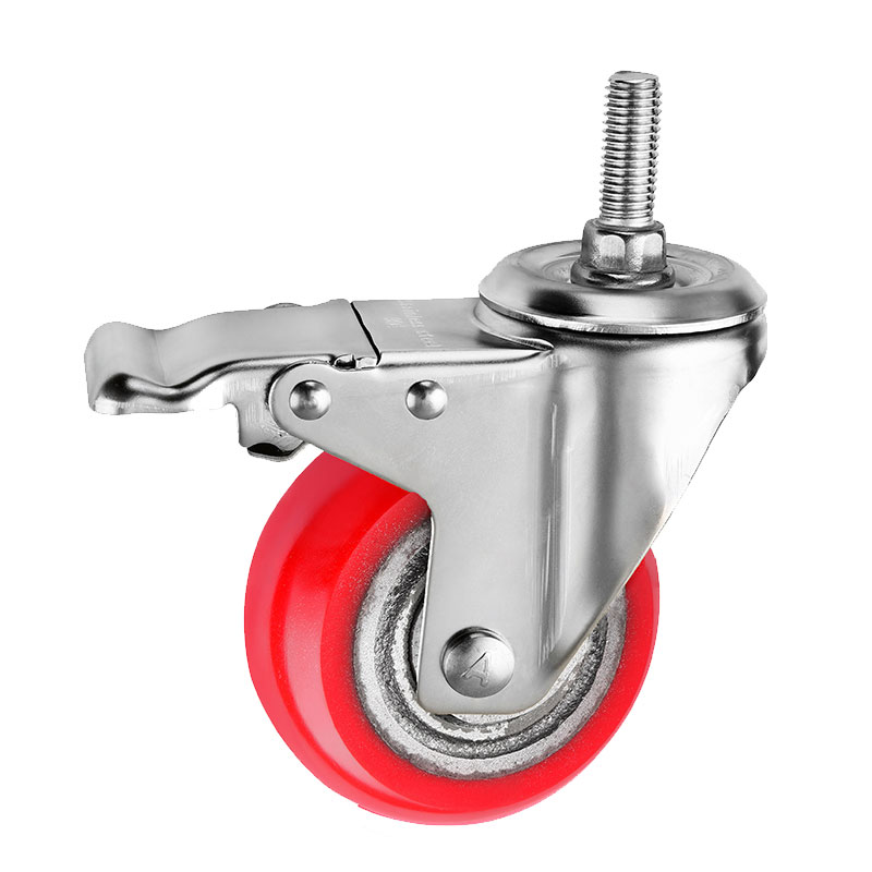 Medium Duty Casters PU on Cast Iron