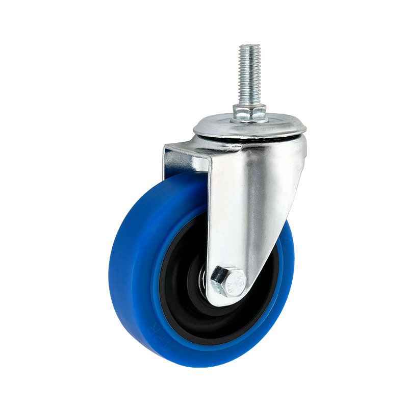 Medium Duty Casters Performa TPR Blue