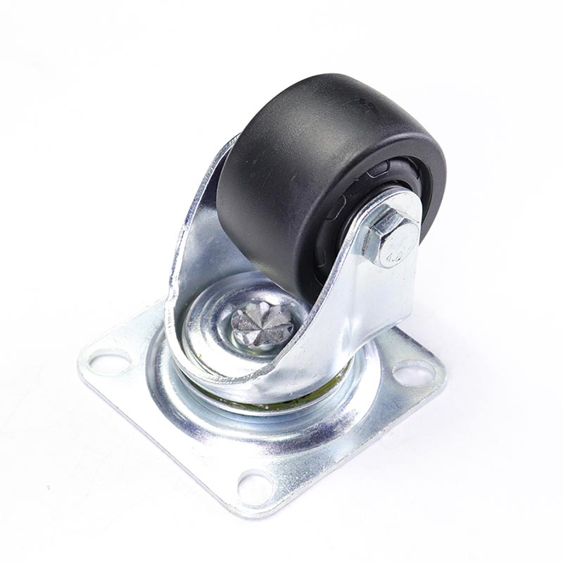 Nylon Low Profile Casters with Plate Size 90x90mm
