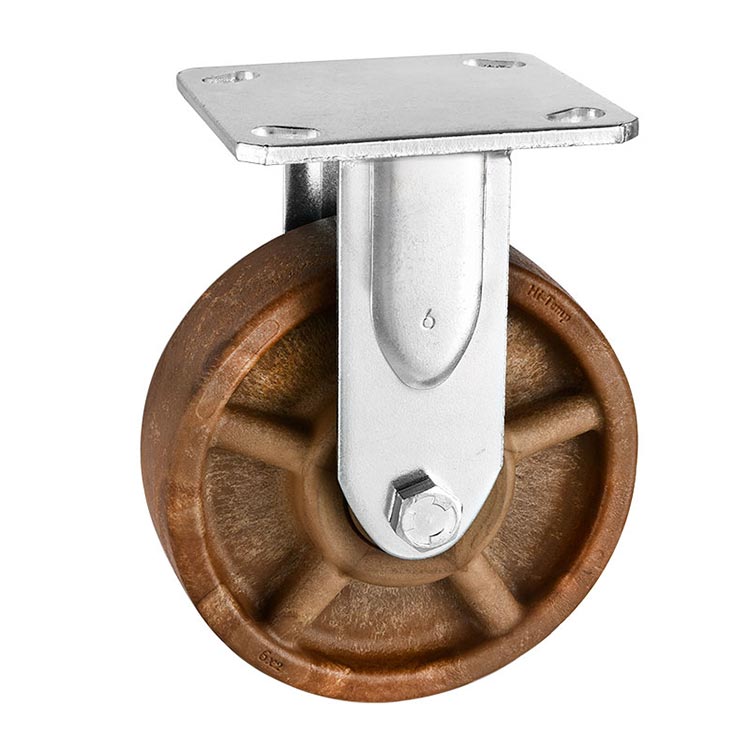 Heavy Duty Casters High Temperature Brown