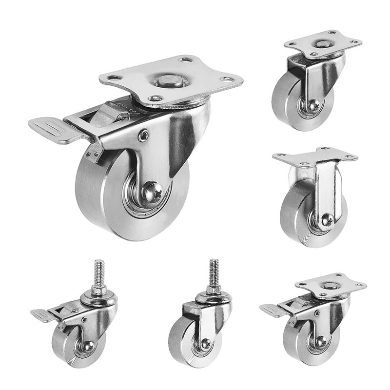 Sus304 Casters leves todos Sus304