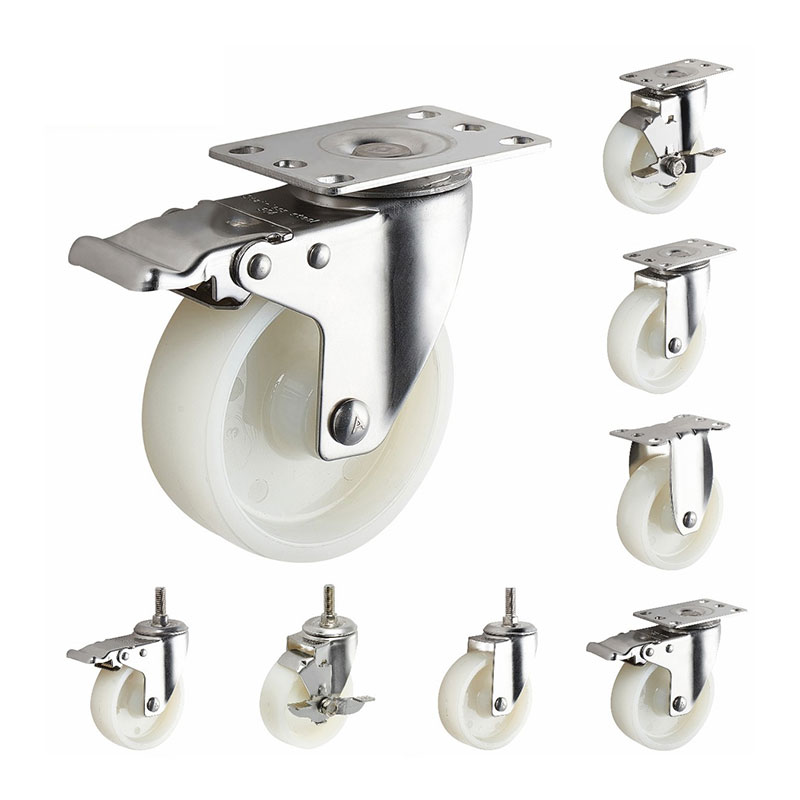 Sus304 Casters industriais de serviço médio PA